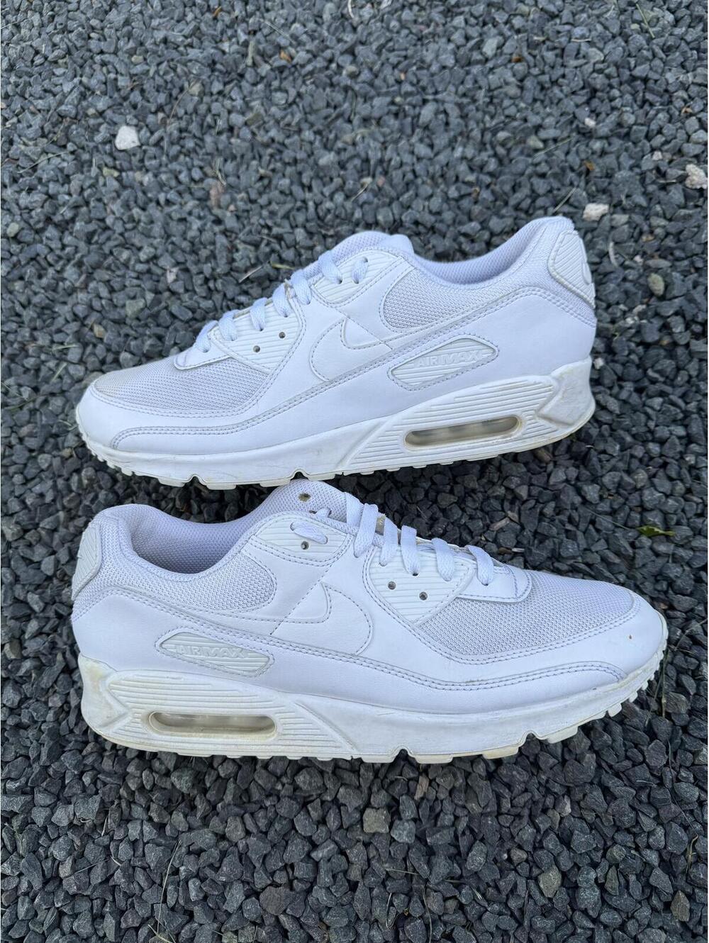 Nike Air Max 90 White Size 11.5M 13W